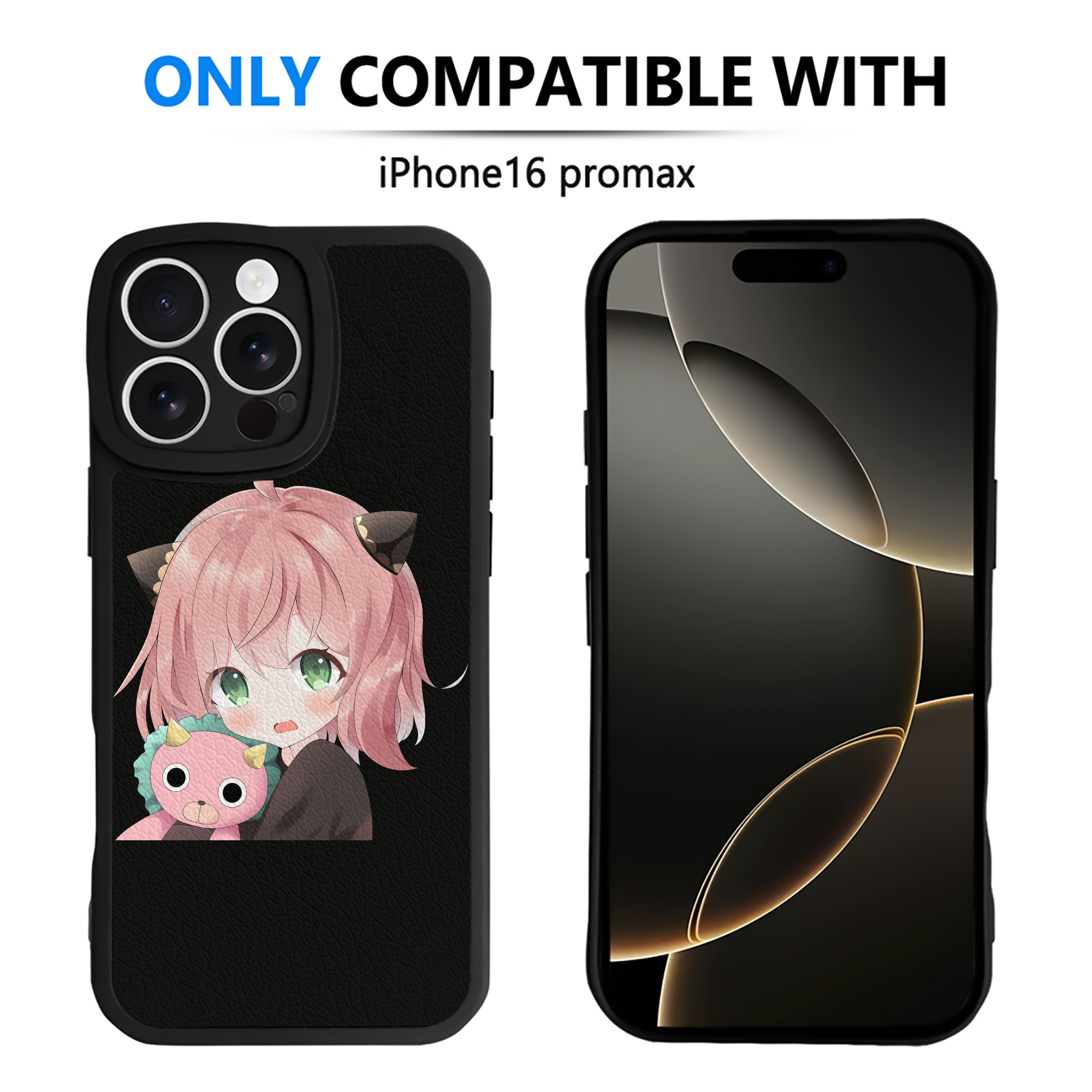 （画像用） SPY×FAMILY间谍家家酒 【iPhone 16シリーズ対応】シリコンスマホケース（レザー調） 材質：シリコン